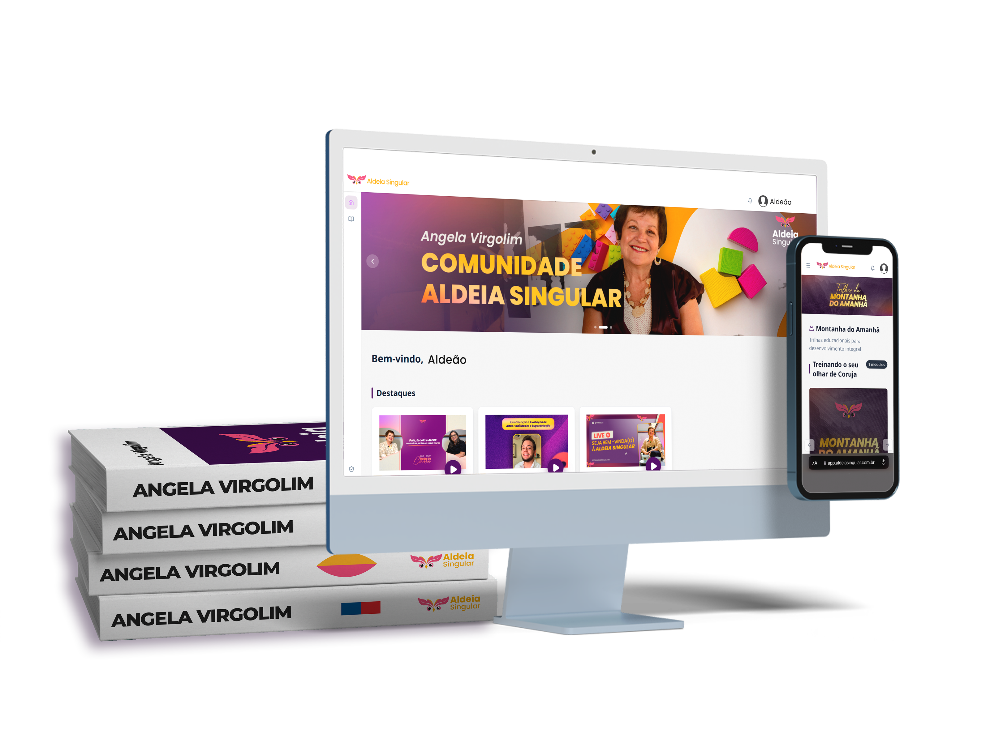 Plataforma Desktop e Mobile - Aldeia Singular